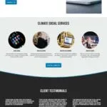 Marketing agency website home page