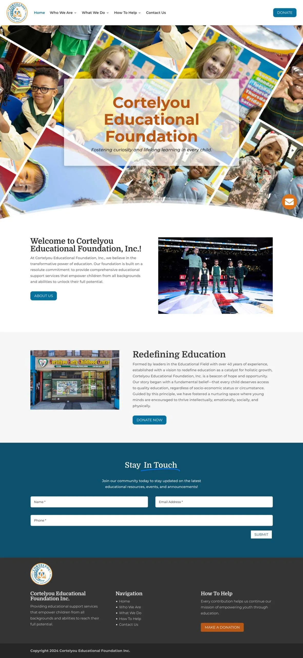 Cortelyou home page