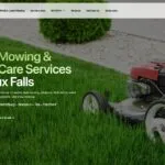 Dakota Turf Pros lawn maintenance company website