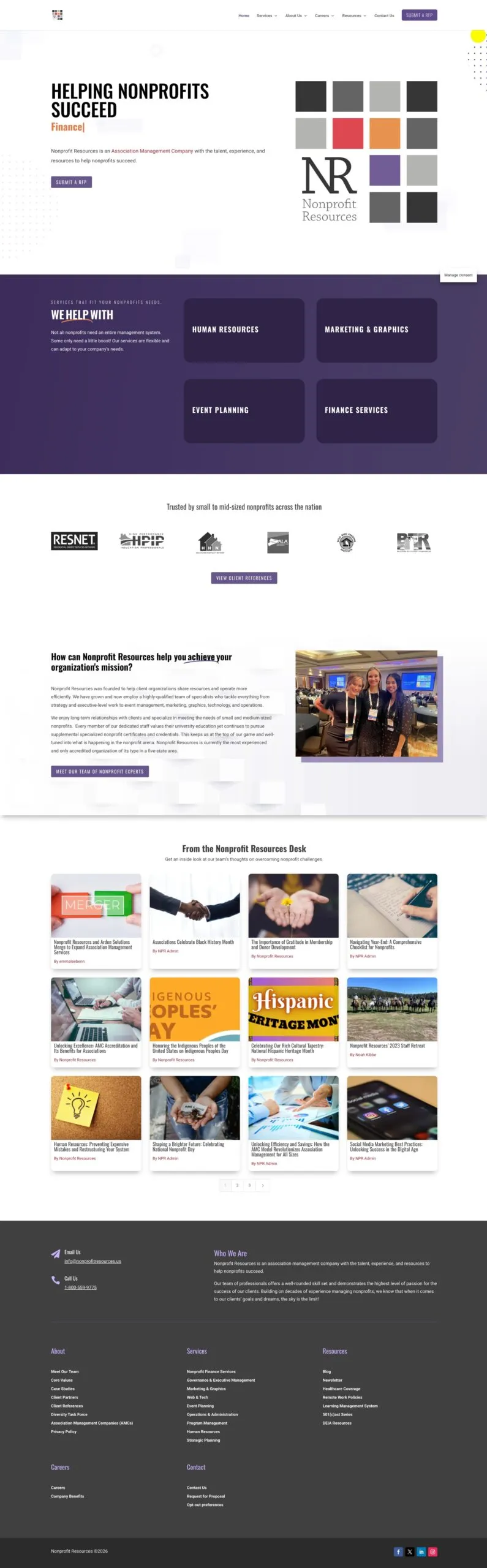 Nonprofit Resources home page